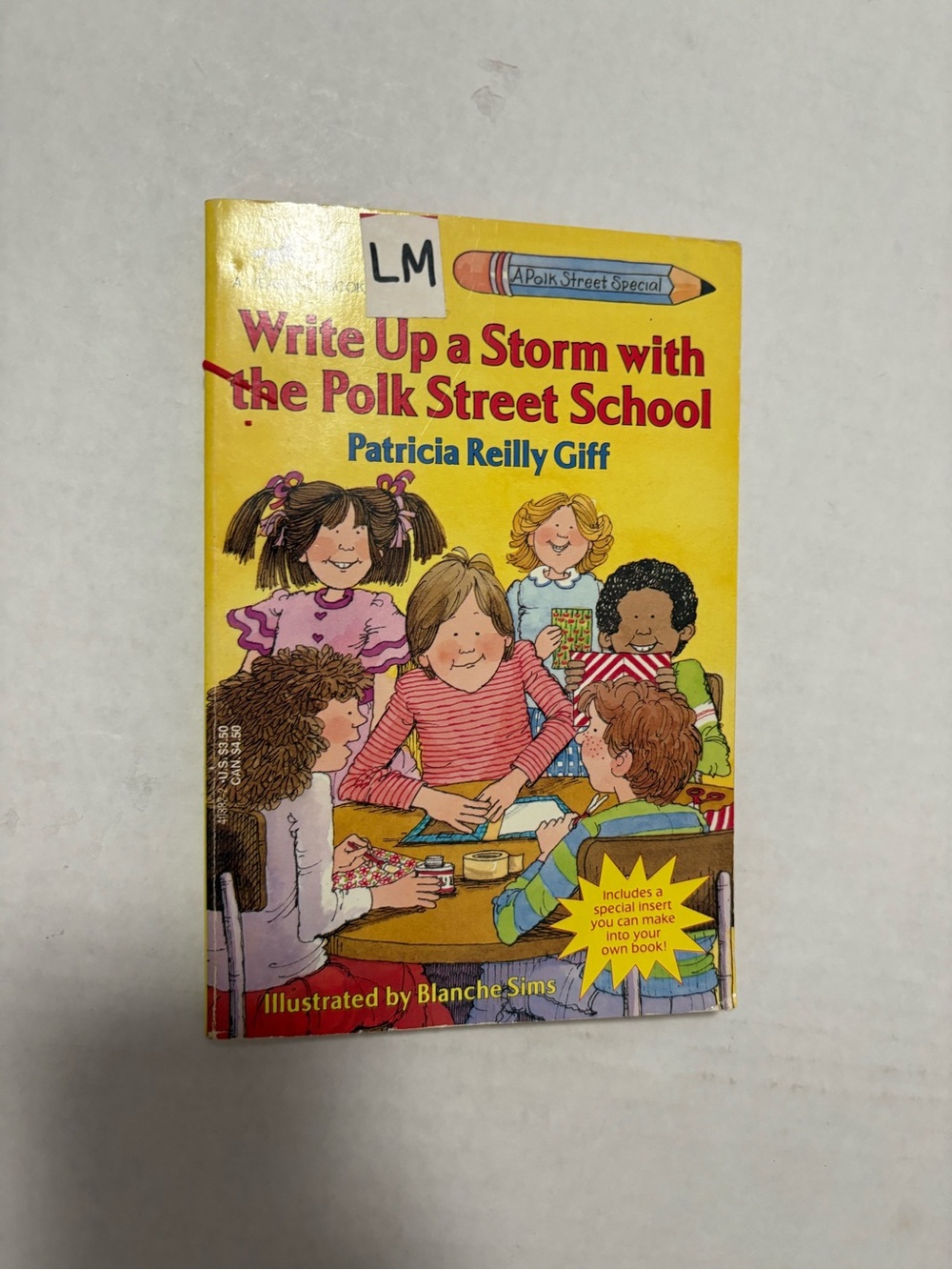 Write Up a Storm with the Polk Street School - Yellow Children’s Book